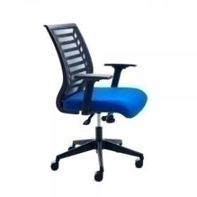 COMPRAR SILLA ROCADA RD-907/3 AZUL CON BRAZOS