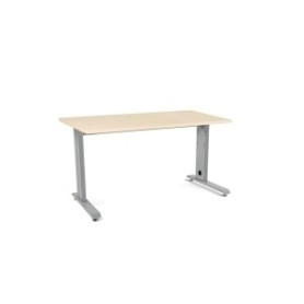 COMPRAR MESA ROCADA METAL 140x80 ALUMINIO/HAYA