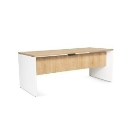 COMPRAR MESA ROCADA WORK  180x80 BLANCO/ROBLE