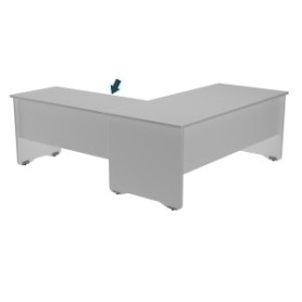 COMPRAR MESA ROCADA WORK ALA 100x60 ALUMINIO/GRI