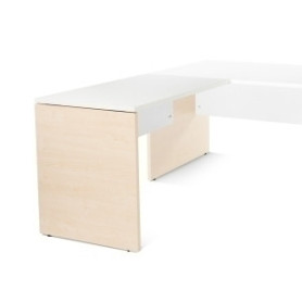 COMPRAR MESA ROCADA WORK ALA 100x60 HAYA/BLANCO