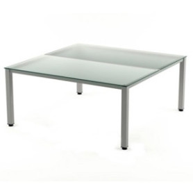 COMPRAR MESA ROCADA EXECUTIVE 160x163 AL/CRISTAL