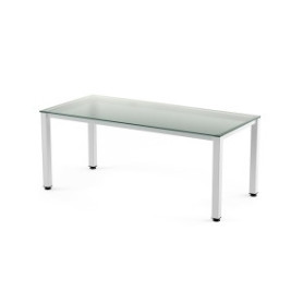 COMPRAR MESA ROCADA EXECUTIVE 180x80 BL/CRISTAL