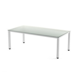 COMPRAR MESA ROCADA EXECUTIVE 200x100 BL/CRISTAL