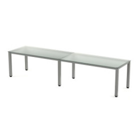 COMPRAR MESA ROCADA EXECUTIVE 320x80 AL/CRISTAL
