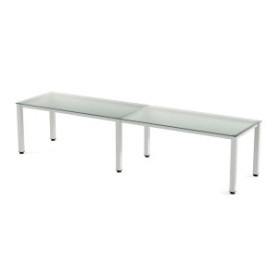 COMPRAR MESA ROCADA EXECUTIVE 360x80 BL/CRISTAL