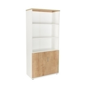 COMPRAR ARMARIO ROCADA C/P.BAJAS 195x90 BL/ROBLE