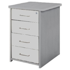 COMPRAR CAJONERA ROCADA 4 CAJONES AL/GRIS