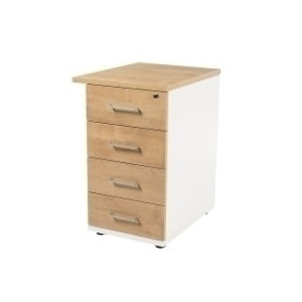 COMPRAR CAJONERA ROCADA 4 CAJONES BL/ROBLE