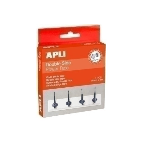 COMPRAR CINTA DOBLE CARA APLI POWER 3m x 19mm