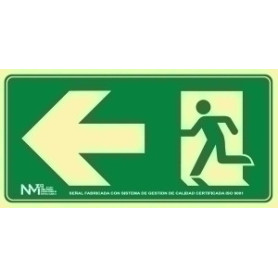 COMPRAR SEÑAL HOMOLOGADA SALIDA EMERGENCIA IZQ.