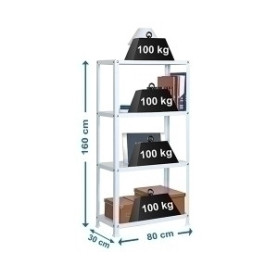 COMPRAR ESTANTERIA HOMECLASSIC MINI 4 ESTANTES