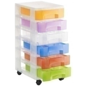 COMPRAR TORRE ALMACENAJE 6 CAJONES C/RUEDAS