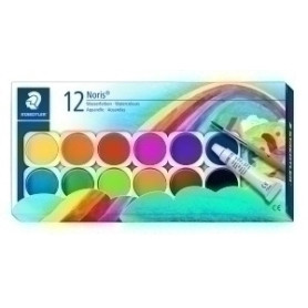 COMPRAR ACUARELAS STAEDTLER NC 12 +BLANCO+pincel