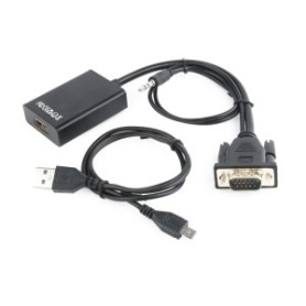 COMPRAR ADAPTADOR GEMBIRD DE VIDEO VGA - HDMI