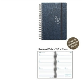 COMPRAR AG.SENF. METALLIC 135x210 S/V AZUL