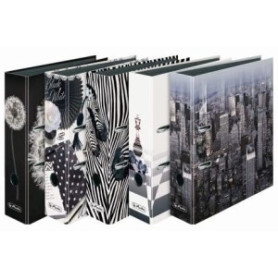 COMPRAR ARCHIVADOR DECOR.HLZ.B&W A4 SURT.