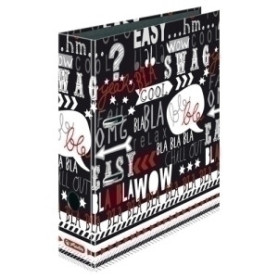 COMPRAR ARCHIVADOR DECOR.HLZ.B&W A4 SLOGAN