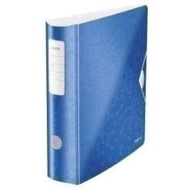 COMPRAR ARCHIVADOR LEITZ WOW A4 180º 80mm AZUL M