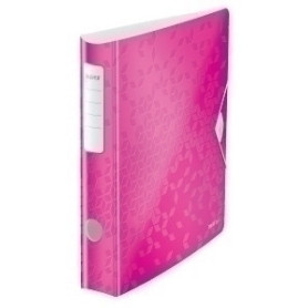 COMPRAR ARCHIVADOR LEITZ WOW A4 180º 50mm FUCSIA