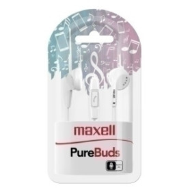 COMPRAR AURICULARES MAXELL BOTON BLANCO M671