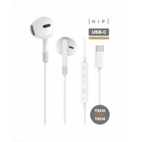 COMPRAR AURICULARES TECHONE BOTON USB-C BLANCO