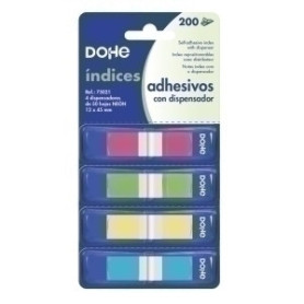 COMPRAR BANDERITAS ADHESIVAS DOHE 4 COLORES