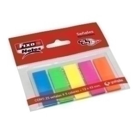 COMPRAR BANDERITAS ADHESIVAS FIXO 13x43 NEON B/5