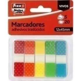 COMPRAR BANDERITAS ADHES. FIXO 12x45 VIVOS B/5