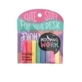 COMPRAR BANDERITAS ADHESIVAS MOOVING ANGOSTAS B/
