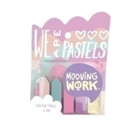 COMPRAR BANDERITAS ADHESIVAS MOOVING PAST. FLECH