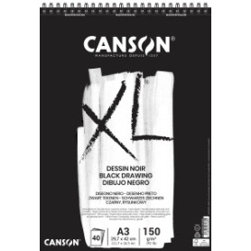 COMPRAR BLOC DIBUJO CANSON XL BLACK C/ESP. A3 15