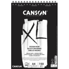 COMPRAR BLOC DIBUJO CANSON XL BLACK C/ESP. A4 15