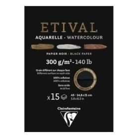 COMPRAR BLOC DIBUJO CLAIR.ETIVAL ACUARELA A5 NG