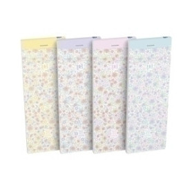 COMPRAR BLOC DE NOTAS OXFORD FLORAL  7,4x21 80h
