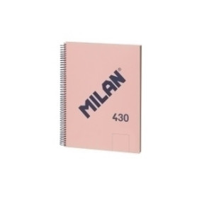 COMPRAR BLOC MILAN 430 A4 80h LISO ROSA