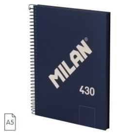 COMPRAR BLOC MILAN 430 A5 80h LISO AZUL