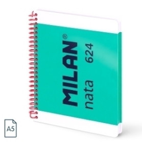 COMPRAR BLOC MILAN NATA 624 A5 80h LISO VERDE