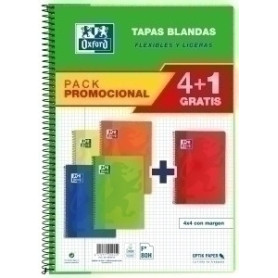 COMPRAR BLOC OXF.SCH.BLANDA Fº 80h CD.4 PK 4+1