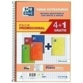 COMPRAR BLOC OXF.SCH.EXTRA Fº 80h MM PACK 4+1