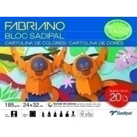 COMPRAR BLOC SADIPAL MANUAL. 20h. CART. COLORES