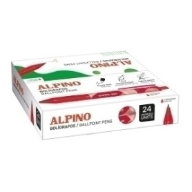 COMPRAR BOLIG.ALPINO DOT UNICOLOR ROJO C/24