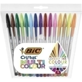 COMPRAR BOLIG.BIC CRISTAL MULTIC. BOLSA 15 UD.