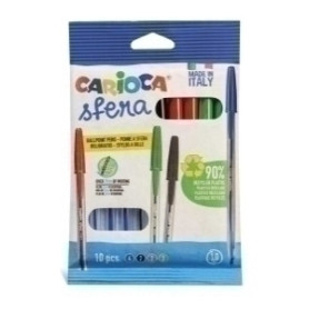 COMPRAR BOLIGRAFO CARIOCA SFERA BOLSA 10 SURT.