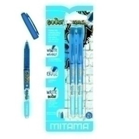 COMPRAR BOLIGRAFO MITAMA GOODY BORRABLE AZUL B/2