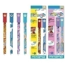 COMPRAR BOLIGRAFO MITAMA SPINNY BORRABLE AZUL B/