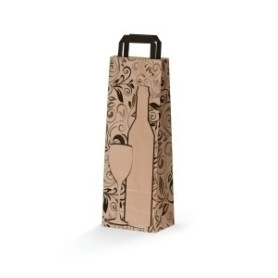 COMPRAR BOLSA PAPEL TV KRAFT 14x9 DISEÑO P/25