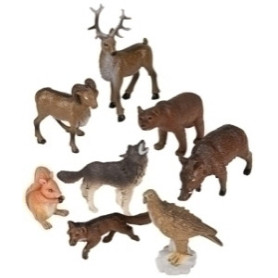 COMPRAR BOTE 8 FIG. ANIMALES DEL BOSQUE