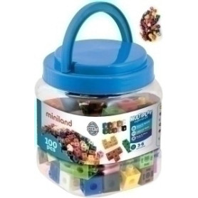 COMPRAR BOTE DE 100 CUBOS ENCAJABLES 2cm