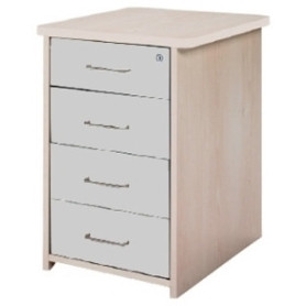 COMPRAR CAJONERA ROCADA 4 CAJONES HAYA/GRIS